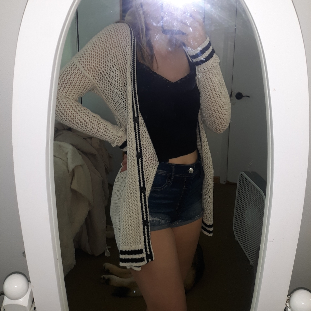 Knit cardigan